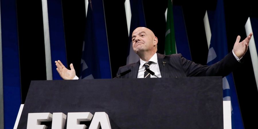 Die Wiederwahl von FIFA-Präsident Gianni Infantino gilt als sicher.