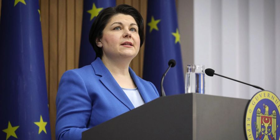 Natalia Gavrilița gibt ihren Rücktritt bekannt.