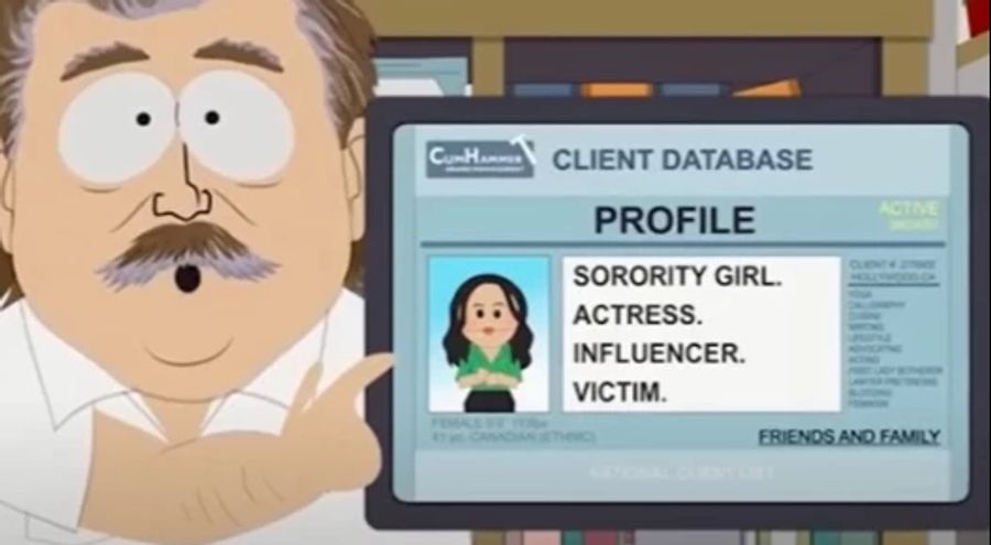 Meghan Markle wird in «South Park» fies aufs Korn genommen.