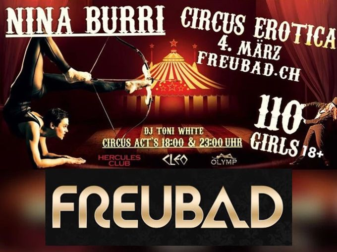 Flyer für die Veranstaltung mit Nina Burri. nina burri