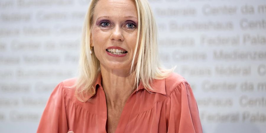 Die EVP-Präsidentin und Aargauer Nationalrätin Lilian Studer übte Kritik an den Grossbanken, die es an Glaubwürdigkeit und Integrität vermissen liessen.  (Archivbild)