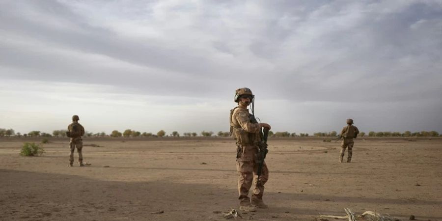 Französische Soldaten in Burkina Faso