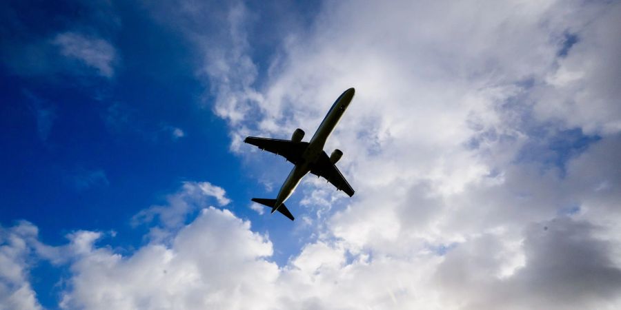 Menschen nutzen vermehrt die Online-Kommunikation, statt zu fliegen.