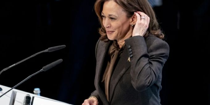 Kamala Harris bei der Sicherheitskonferenz 2022 harris