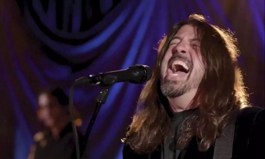 Auch die Foo Fighters hatten einen Auftritt zu Ehren von Joe Biden und Kamala Harris.