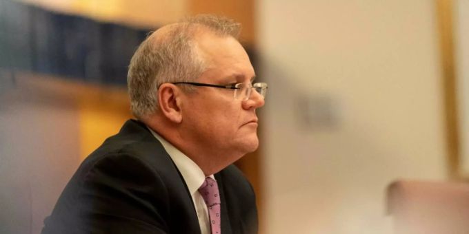 Der australische Regierungschef Scott Morrison Der australische Regierungschef Scott Morrison
