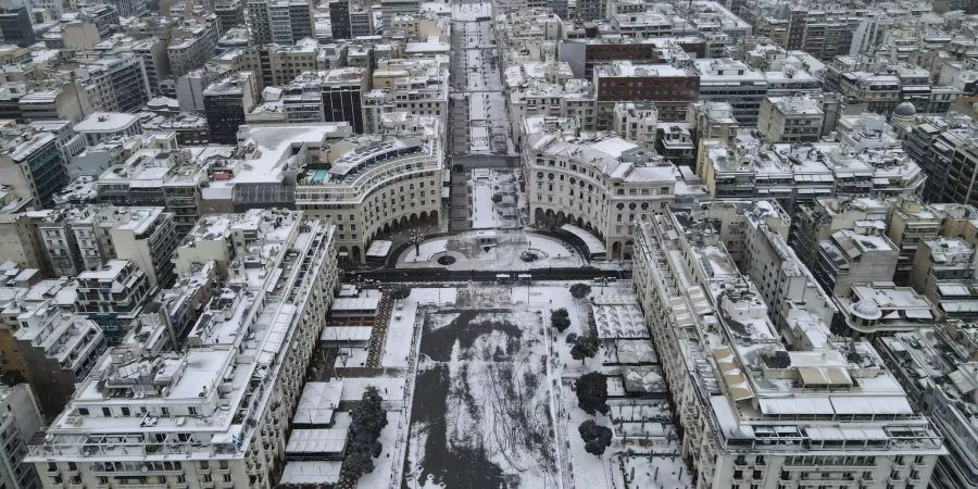 Winterwetter - Griechenland