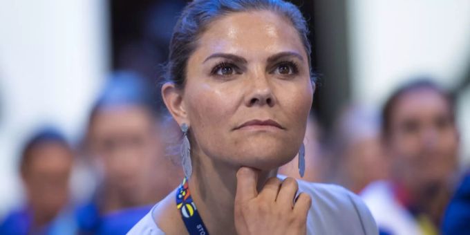Prinzessin Victoria von Schweden ist unter Beschuss. schweden