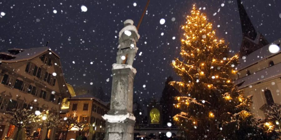 Schnee Weihnachten