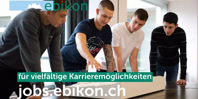 Ebikon lanciert eine neue Arbeitgeberwebseite.