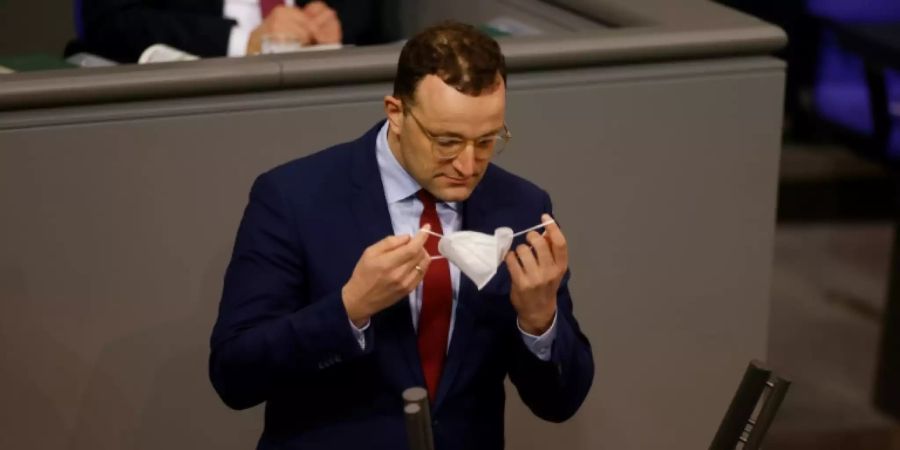 Jens Spahn im Bundestag