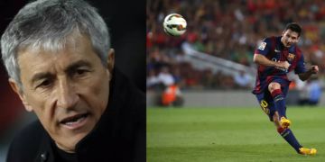Setién Messi