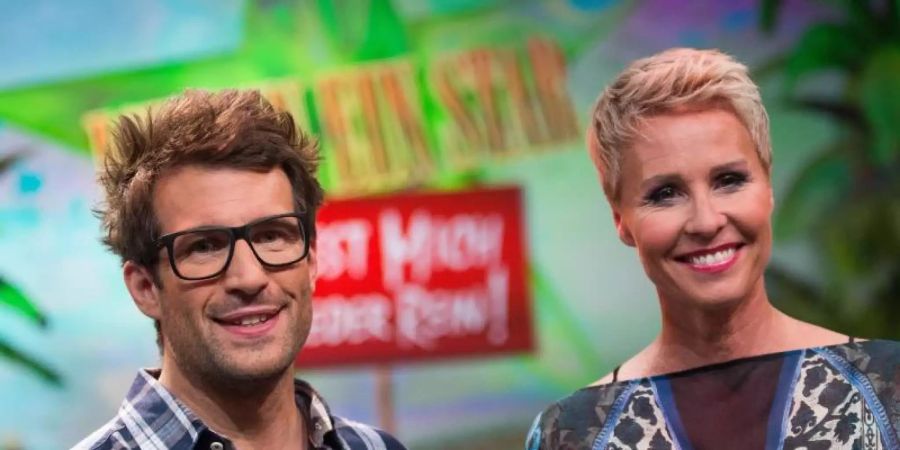 Die Moderatoren Sonja Zietlow und Daniel Hartwich 2015 in Hürth. Foto: Marius Becker/dpa
