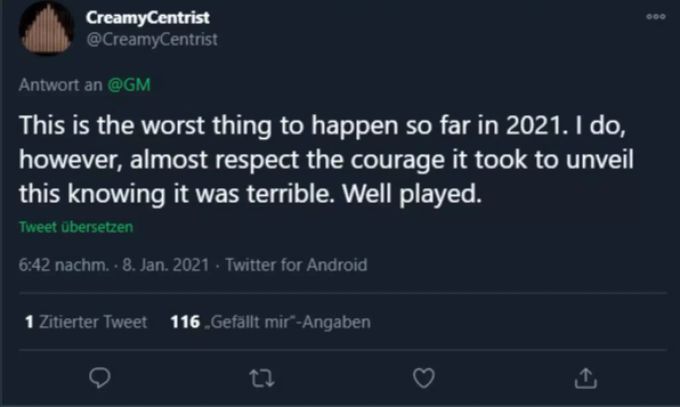 Dieser User geht noch weiter. twitter