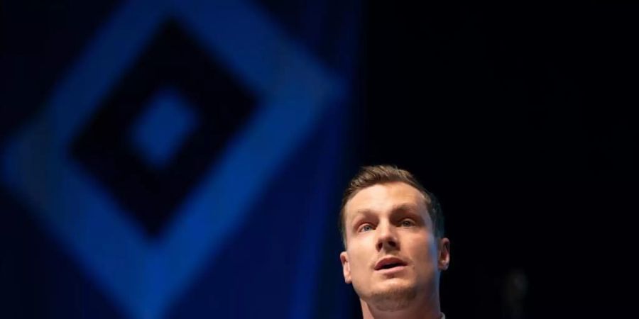 HSV-Präsident Marcell Jansen trat von seinem Amt zurück. Foto: Daniel Reinhardt/dpa