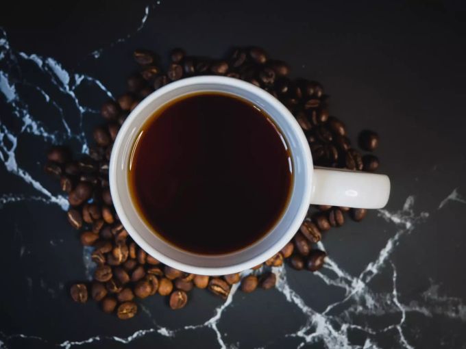 Eine Tasse Kaffee. Kaffee