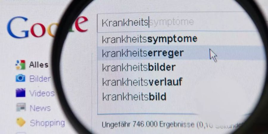 Offiziell geprüfte Gesundheitsinformationen werden bei Google jetzt durch einen Info-Kasten hervorgehoben. Foto: Patrick Pleul/dpa-Zentralbild/dpa-tmn