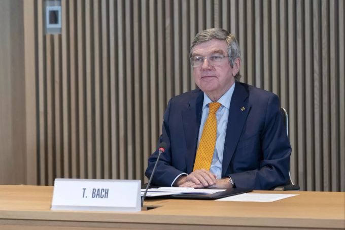 IOC-Präsident Thomas Bach sieht die Olympischen Spiele nicht in Gefahr. Thomas Bach Olympia