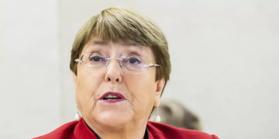 ARCHIV - Michelle Bachelet, Hochkommissarin der Vereinten Nationen für Menschenrechte, spricht während der 43. ordentlichen Sitzung des UN-Menschenrechtsrates. Foto: Violaine Martin/UN Geneva/dpa - ACHTUNG: Nur zur redaktionellen Verwendung und nur mit vollständiger Nennung des vorstehenden Credits