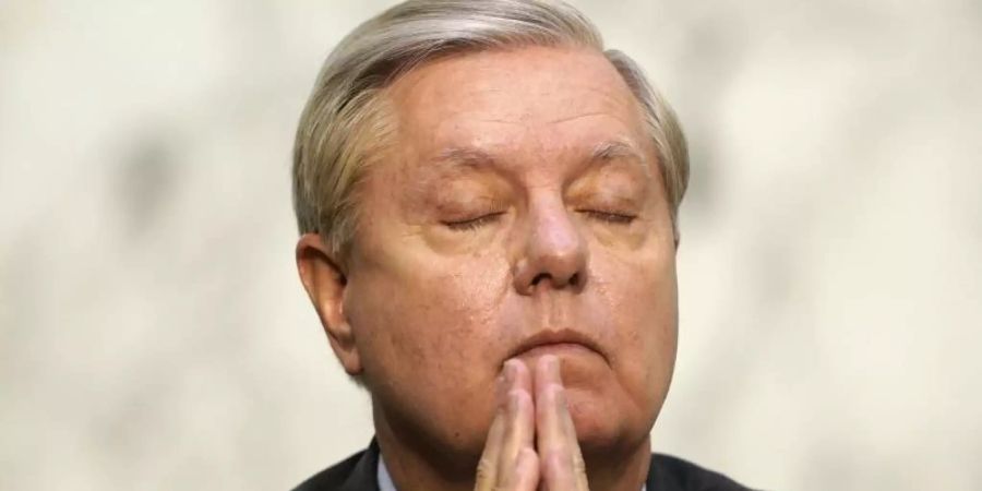 Senator Lindsey Graham kann seinen Sitz in South Carolina verteidigen. Foto: Susan Walsh/AP Pool/dpa