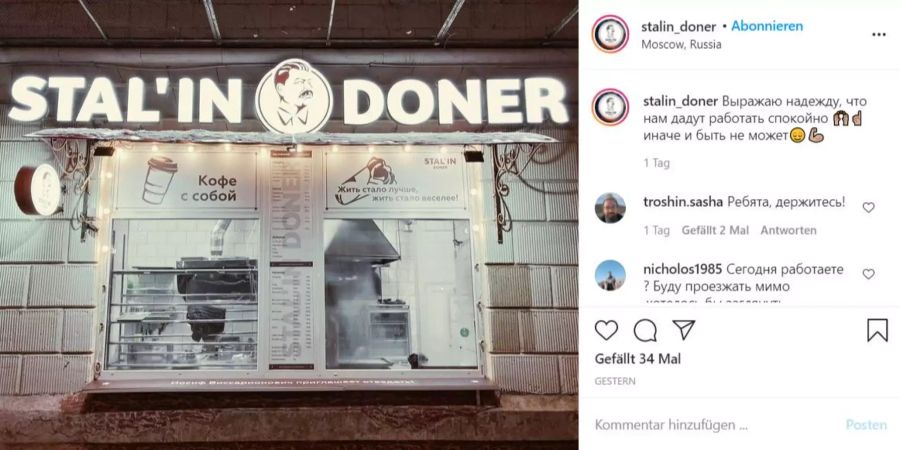 Stalin Döner moskau