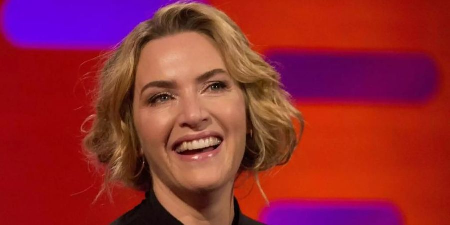 Kate Winslet 2017 in der "Graham Norton Show". Foto: Isabel Infantes/PA Wire/dpa