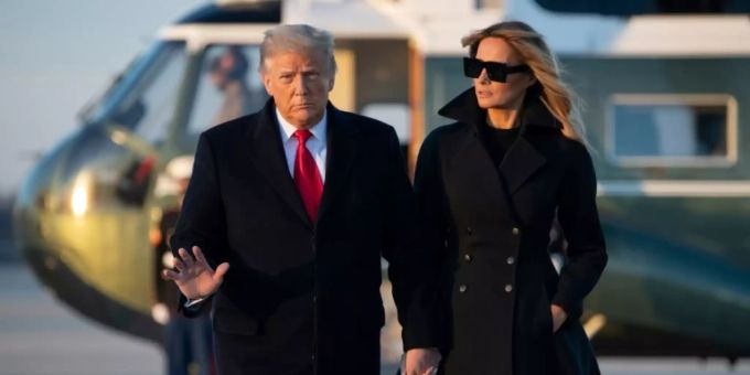 Nicht nur Donald Trump soll beschenkt worden sein. Auch seine Frau Melania soll Geschenke erhalten haben. Donald Trump