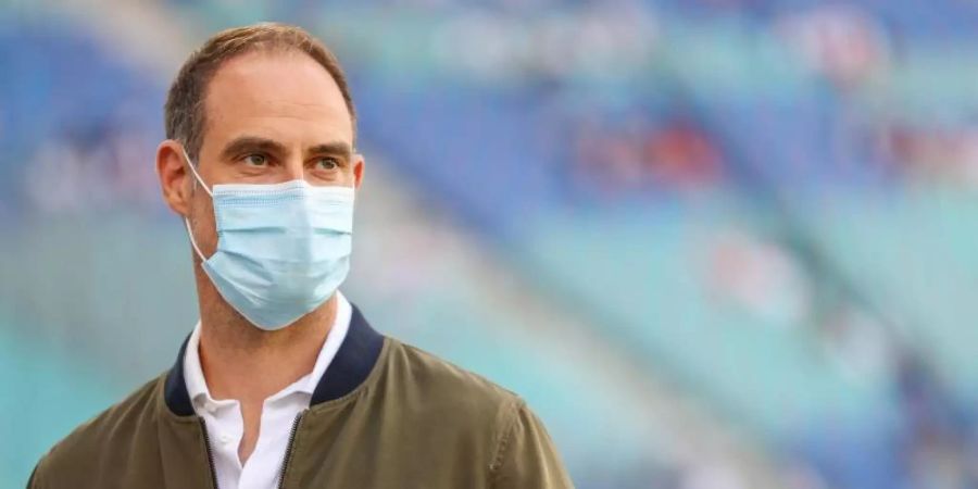 Fürchtet weitreichende Folgen für den Fussball im Falle eines weiteren Lockdowns: RB-Geschäftsführer Oliver Mintzlaff. Foto: Jan Woitas/dpa-Zentralbild/dpa