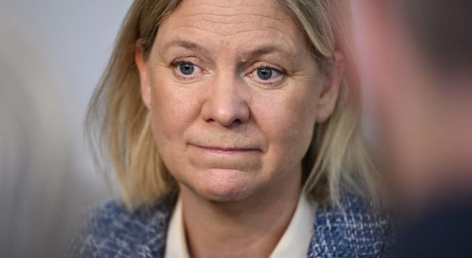Auch Schweden (im Bild Präsidentin Magdalena Andersson) überlegt sich einen Beitritt zur Nato. magdalena andersson