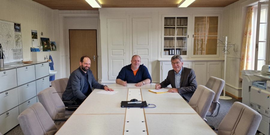 Gemeinde Uerkheim bekommt neuen Gemendeschreiber.