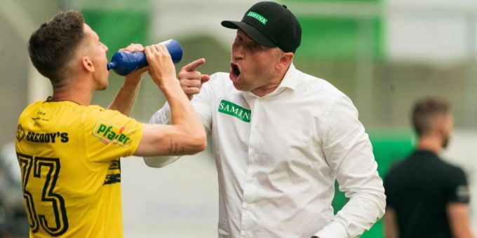 Ludovic Magnin beim Spiel zwischen dem SCR Altach und WSG Tirol am 20. Mai 2022 in Altach. altach