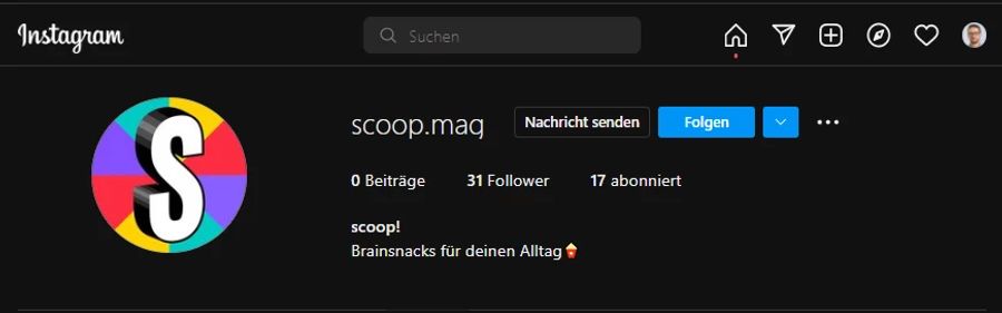 Coop lanciert ein neues Magazin für die junge Generation auf Insta.