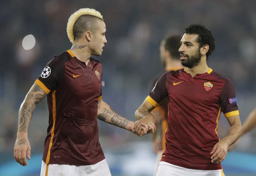 Auch bei der AS Roma war Mohamed Salah noch ziemlich schmächtig.