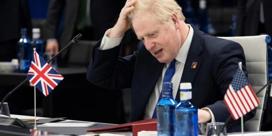 Johnson beim Nato-Gipfel in Madrid