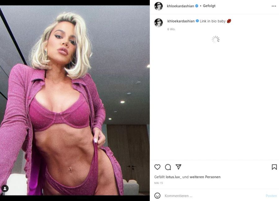 Blond und schlank: Khloé Kardashian hat einen ziemlichen Beauty-Wandel durchgemacht.