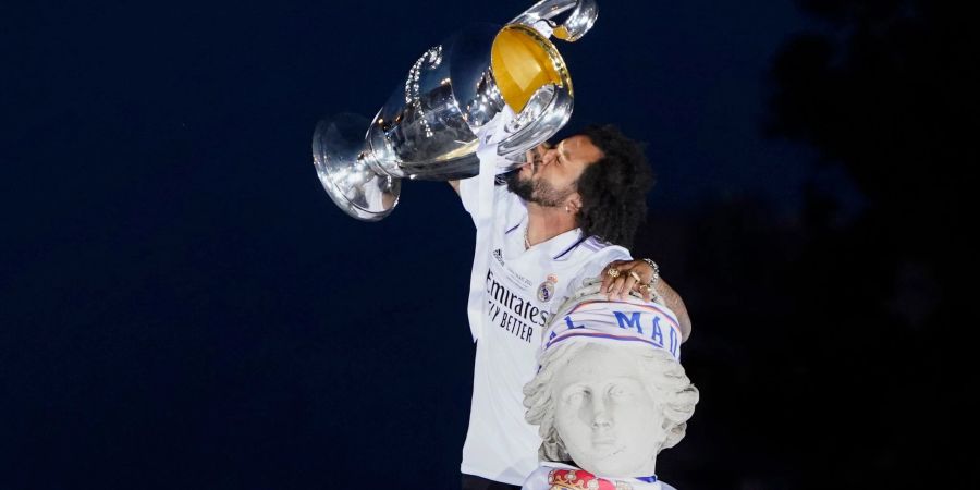 Gewann zum Abschluss seiner Zeit bei Real Madrid noch einmal die Champions League: Marcelo.