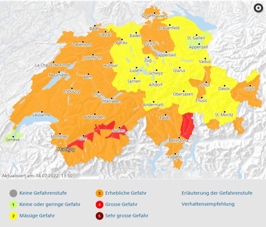 Waldbrandgefahr