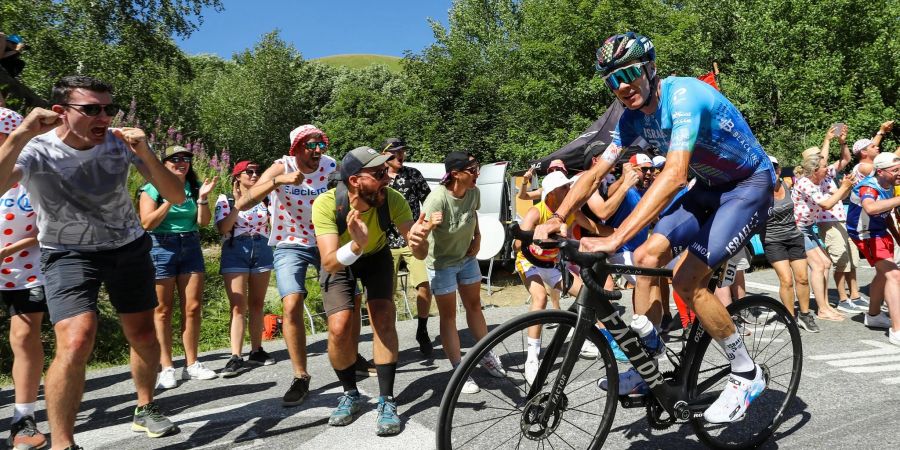 Chris Froome zeigte auf der Etappe nach Alpe d'Huez eine starke Leistung.