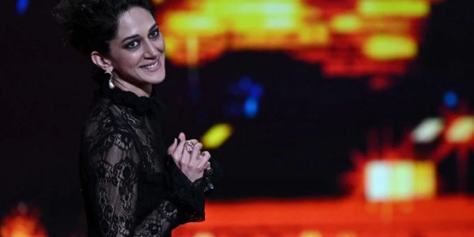 Die iranische Schauspielerin Sar Amir Ebrahimi Die iranische Schauspielerin Sar Amir Ebrahimi
