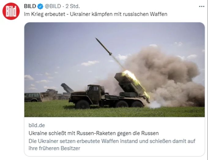 Ukraine Krieg: Ukrainer Schiessen Im Osten Jetzt Mit Russen-Raketen ...