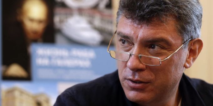 Der Putin-Oppositionelle Boris Nemzow im Jahr 2012. Boris Nemzow