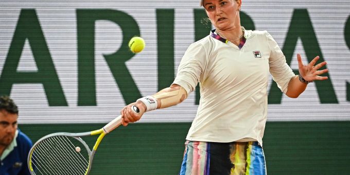 Wurde bei den French Open positiv auf Corona getestet: Barbora Krejcikova. Wurde bei den French Open positiv auf Corona getestet: Barbora Krejcikova.