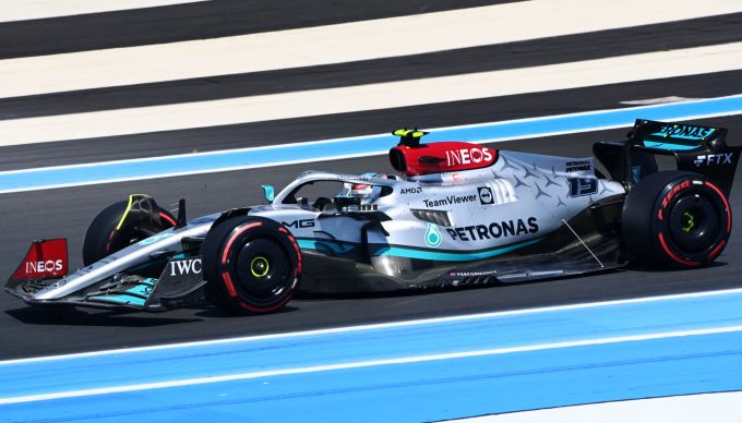 Nyck de Vries durfte für Mercedes beim Frankreich-GP der Formel 1 im Training ans Steuer. Nyck de Vries Mercedes