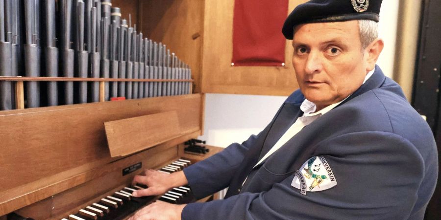 Der Orgel-Spieler aus Südwestfalen: Jürgen Poggel.