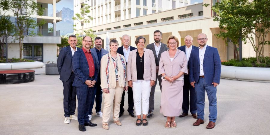 Gruppenfoto Gemeinderat Ingenbohl