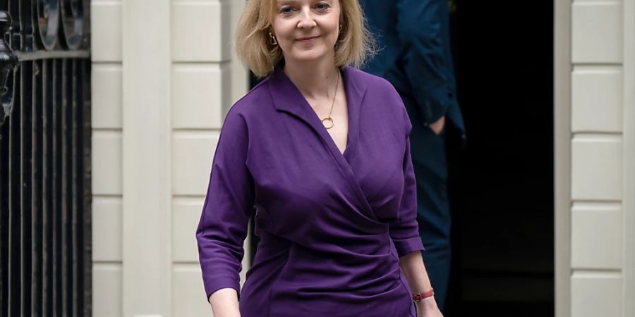 Liz Truss will Nachfolgerin von Boris Johnson werden. Foto: Aaron Chown/PA Wire/dpa