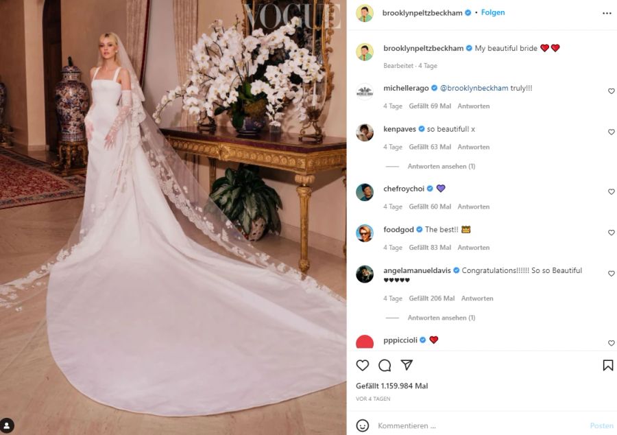 Nicola Peltz bei ihrer Hochzeit