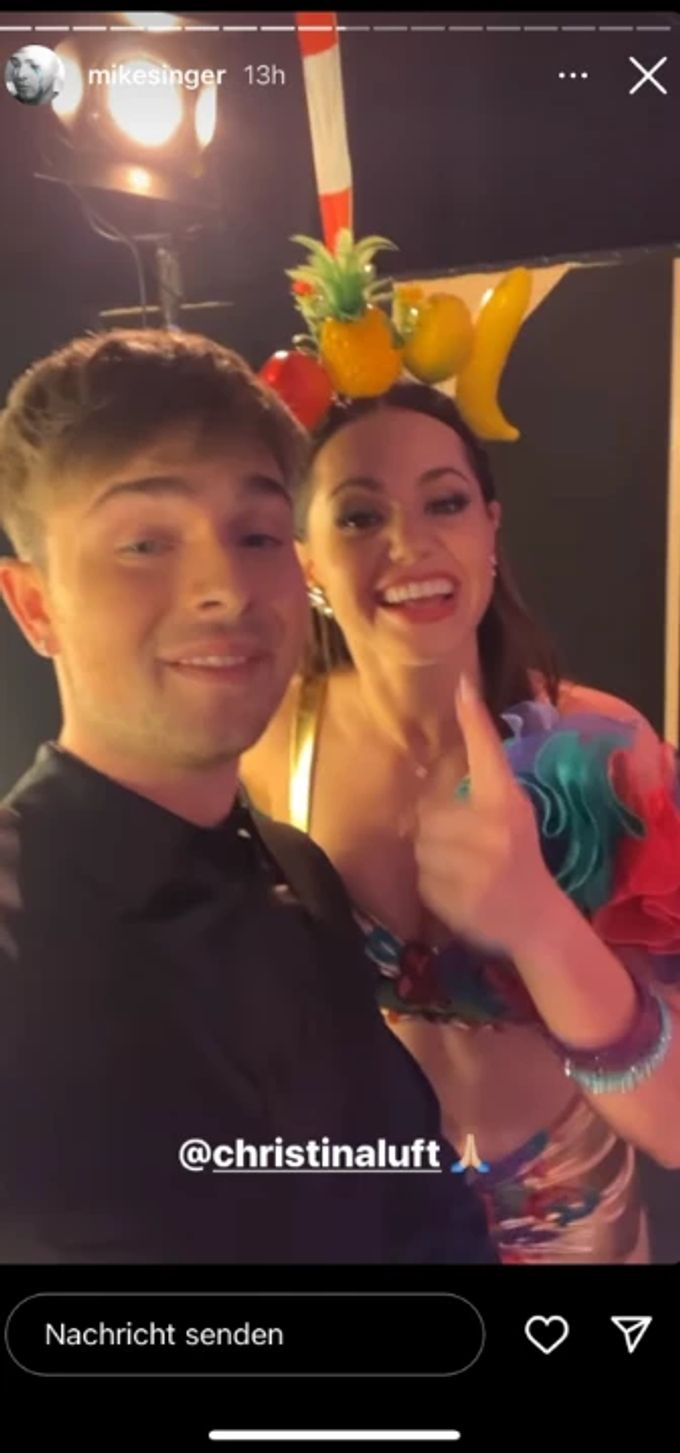 Fans beschwerten sich darüber, wie Christina Luft mit Tanzpartner Mike Singer umging. Christina Luft Mike Singer
