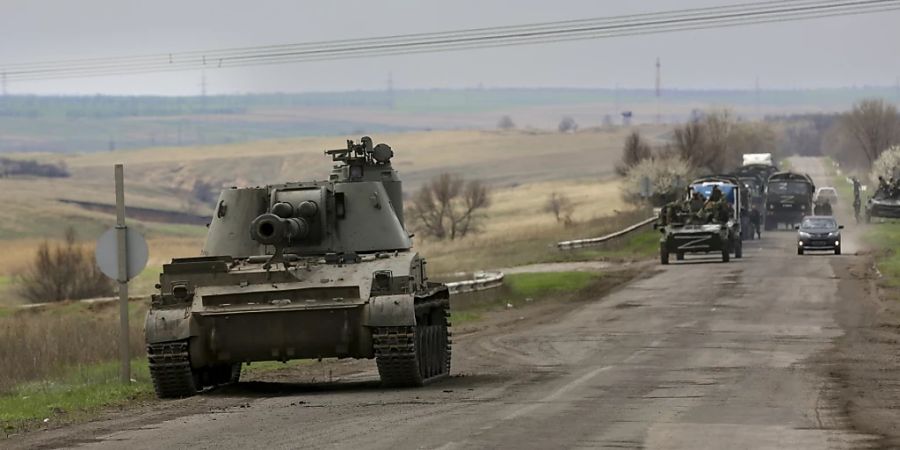 Russland hat am 24. Februar die Invasion in die Ukraine gestartet. (Archiv)