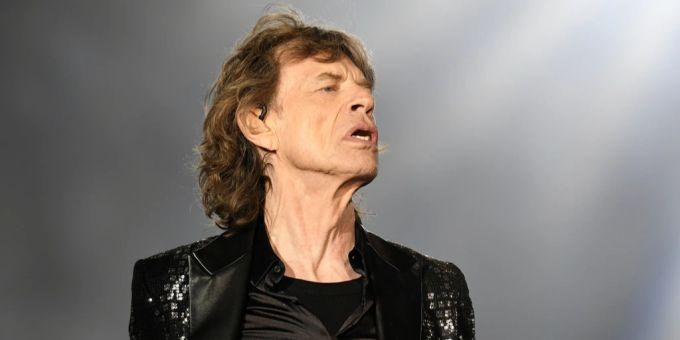 Sänger Mick Jagger von The Rolling Stones. mick jagger